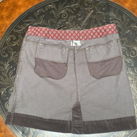 COPY - Athleta Velour Corduroy Gray Taupe Brown Mini Skirt Active Athletic Size… - Picture 9 of 9